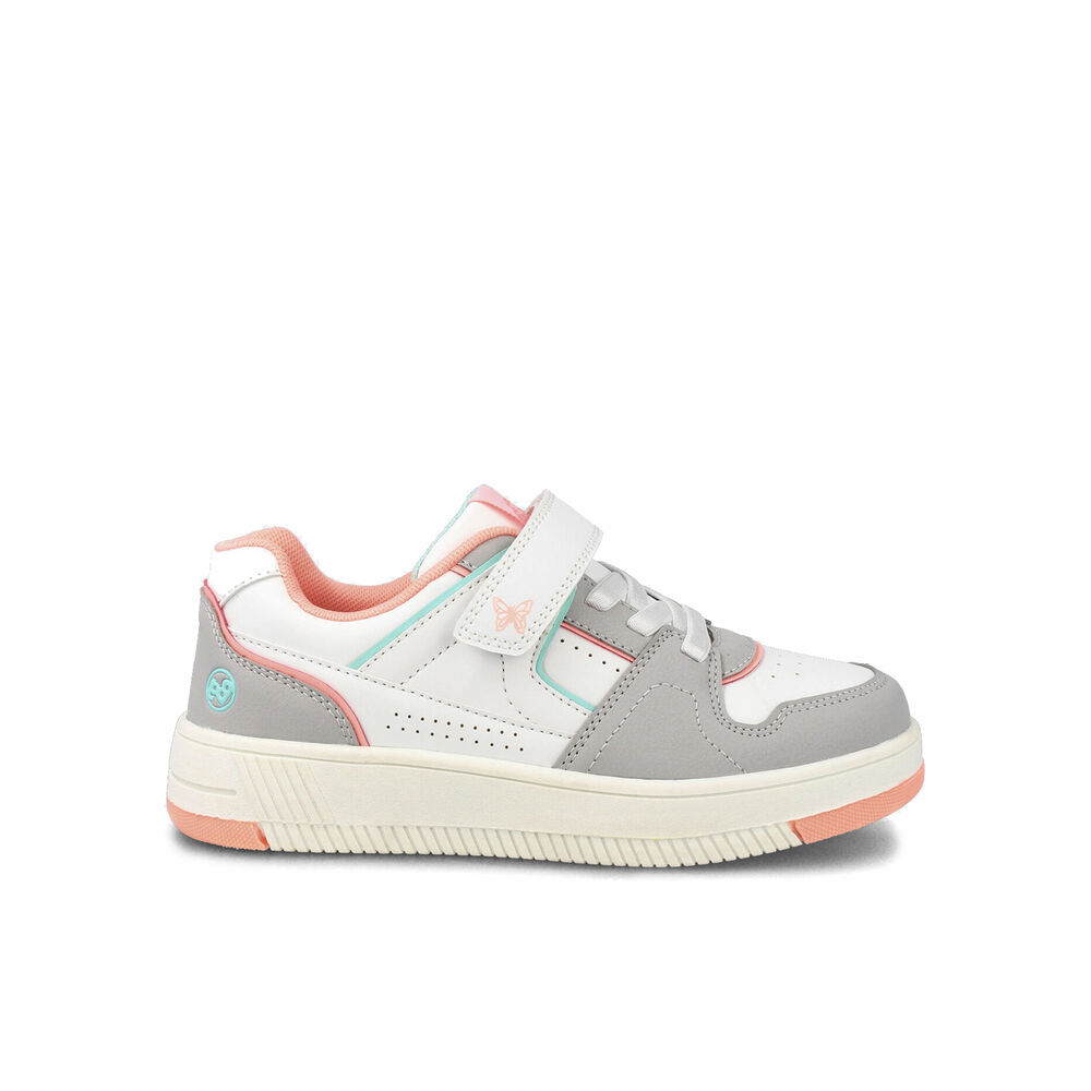 Zapatilla Ni&ntilde;a Bubblegummers Arnie Blanco - Gris image number 0.0